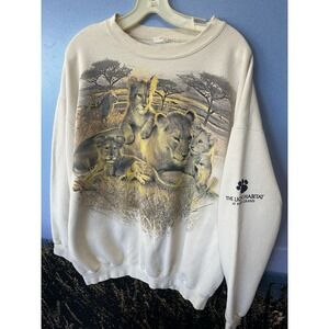 Vintage‎ MGM Grand Lion Themed Sweatshirt Crew Neck